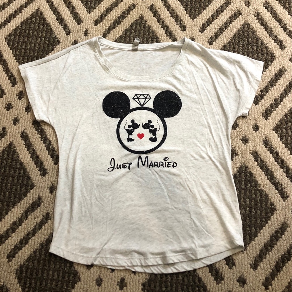 🌟Mickey Minnie Just Married Tee